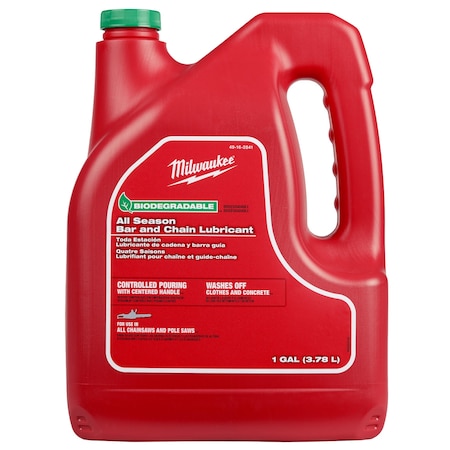 Milwaukee Tool All Season Bar and Chain Lubricant, gal. 49-16-2841