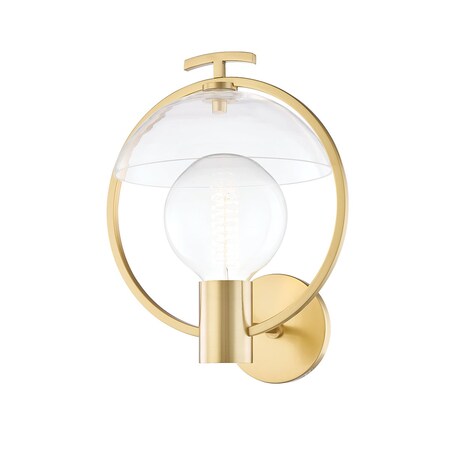 Mitzi Ringo 1 Light Wall Sconce 24 In. Aged Brass H387101-AGB