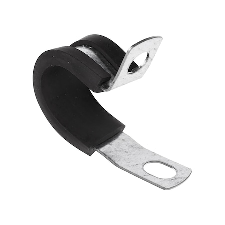 Auveco 5/8in Steel Clamp with Neoprene Jacket, 10PK 20505