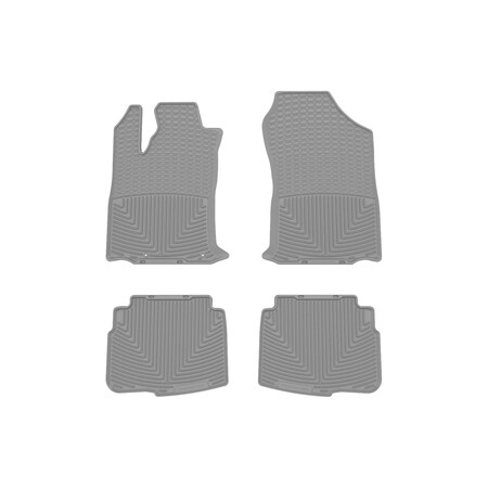 Weathertech Grey, Front and Rear All Weather Floor Mats W667GR-W668GR