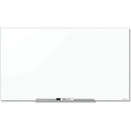Quartet InvisaMount Glass Board, 74" x 42" G7442IMW