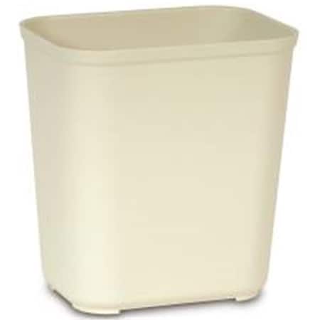 Eat-In Rubbermaid Fire Resistant Wastebasket 28 Quart Beige EA2981988