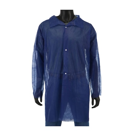Pip Standard Weight 20 GSM SBP, Lab Coat with No Pocket, 30PK 3511B/3XL