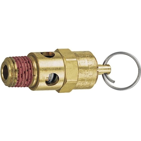 Tru-Flate TruFlate Safety Valve, 14 in, Brass Body 21-707