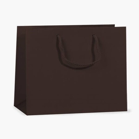 Nashville Wraps Chocolate Matte Gift Bags, Medium 13x5x10, 100PK MTMBCH