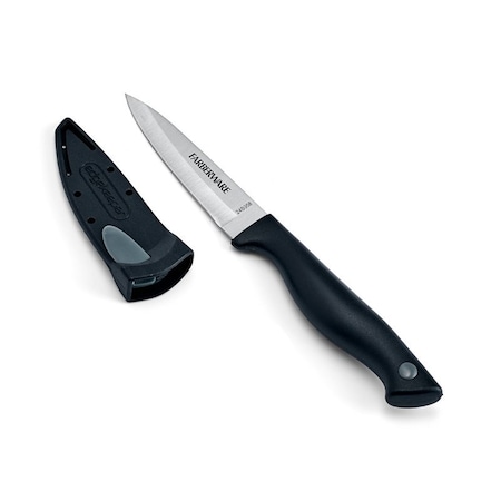 Farberware Paring Knife, 3-1/2 in L Blade, High-Carbon Stainless Steel Blade 5301753