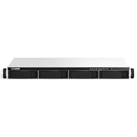 Qnap 1U 4-BAY SHORT DEPTH 12 RACKMOUNT NAS, INTEL CELERON N5105/N5095 4C/4T, BUR TS-464EU-8G-US