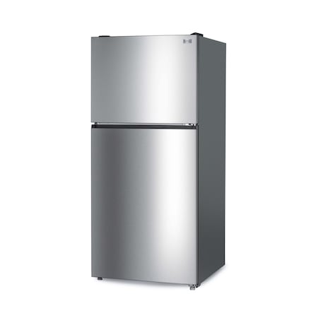 Black&Decker 20.1 cu. Ft. Top Mount Refrigerator / Freezer -Stainless Look BR2010JS