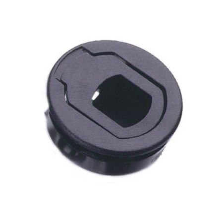 Southco Push To Close Latch, Plastic, Black M1-81