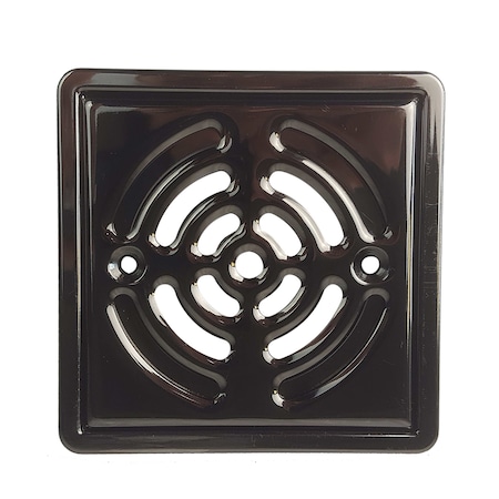 M-D Building Products PROVA DRAIN GRATE Graphite Two Holes 80220