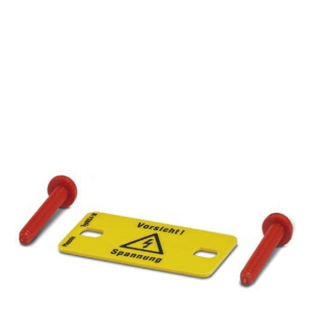 Phoenix Contact WS 4-10 Warning label Plate 1004225