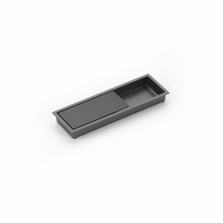Schaub 2in x 6-1/4in Modo Recessed Pull Gun Metal Finish 1206-GM