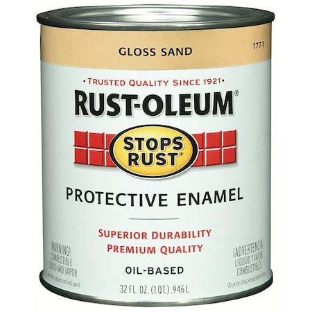 Minwax 1 Qt Rust-Oleum 7771502 Sand Stops Rust Protective Enamel 43200
