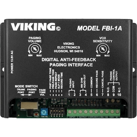 Viking Electronics Digital Feedback Eliminator FBI-1A