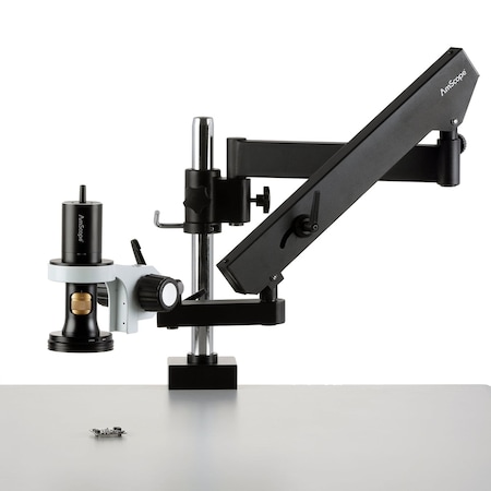 Amscope DM756 1080p All-in-One Wi-Fi/USB Digital Microscope 0.7X-8.4X w/Zoom Optics on Articulating Arm w/P DM756W2C-APC