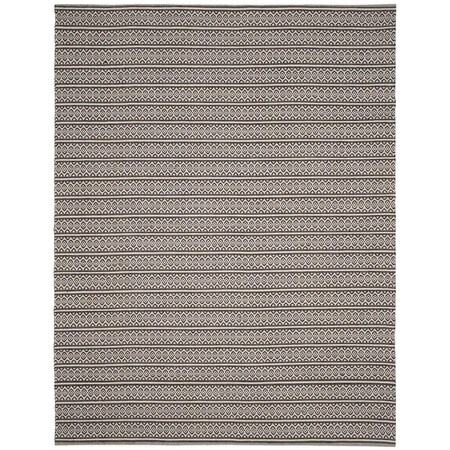 Safavieh Montauk Large Rectangle Area RugIvory & Black 8 x 10 ft. MTK341D-8