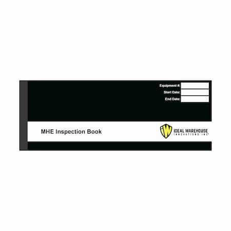 Ideal Warehouse Innovations Replament Book, f/Material Handling 70-1041-1