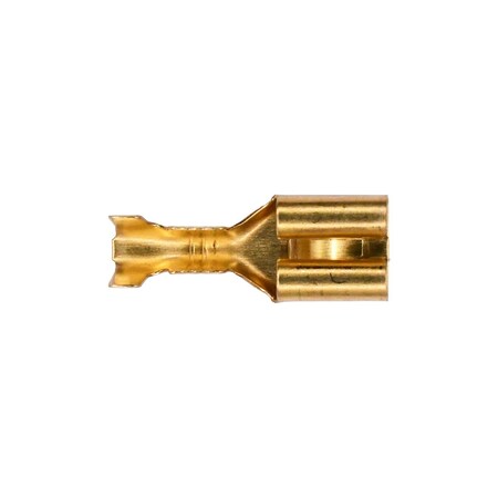 Auveco Electrical Terminal 14-12 Gauge 1/4in Female, 25PK 15504