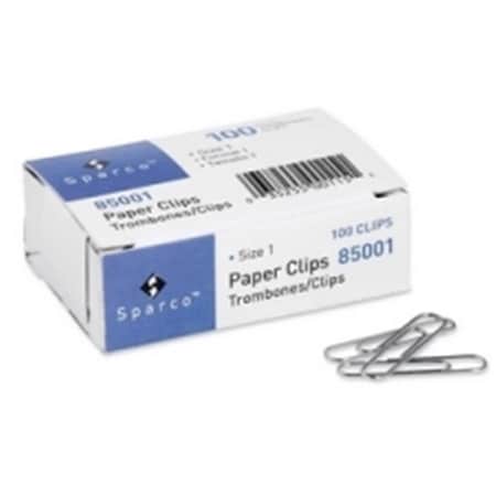 Sparco Paper Clips, 100PK NSN4676738