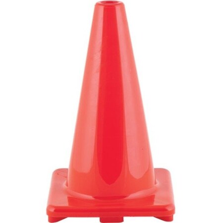 Champion Sports Hi-Visibility Cone, Vinyl, 18 in Height, Orange 2 PK C18OR