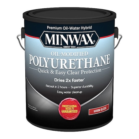 Minwax Finish, 1 gal, Gloss, Clear 710310000