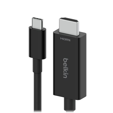 Belkin Usb C To Hdmi 2.1 Cable 2m, Black AVC012bt2MBK
