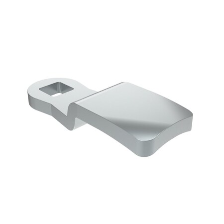 Southco Quarter-Turn Cam Latch Cam, 12mm .47 in Grip, Steel, Zinc Plate, Bright chromate E5-6107