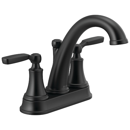 Delta Woodhurst Two Handle Centerset Bathroom Faucet 2532LF-BLTP