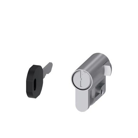 Siemens ALPHA 40 mm profile semicylinder with E012 lock and 2x keys for 8GK9561-0KK00