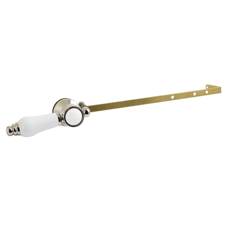 Kingston Brass Universal Front or Side Mount Toilet Tank Lever, Polished Nickel KTBPLD6