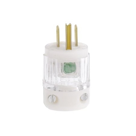 Leviton Hospital Grade Plug 15 Amp, 125 Volt 8215-CT