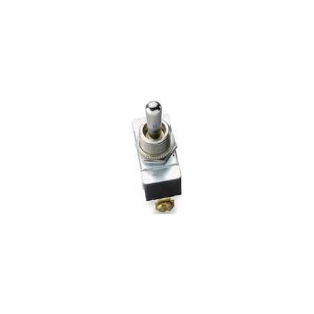 Gb Toggle Switch, 125/250 V, SPDT, Screw Terminal, Silver GSW-13