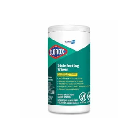 Clorox Disinfectant Wipes, 75 Count, Canister, Fresh Scent, 6PK 863-15949