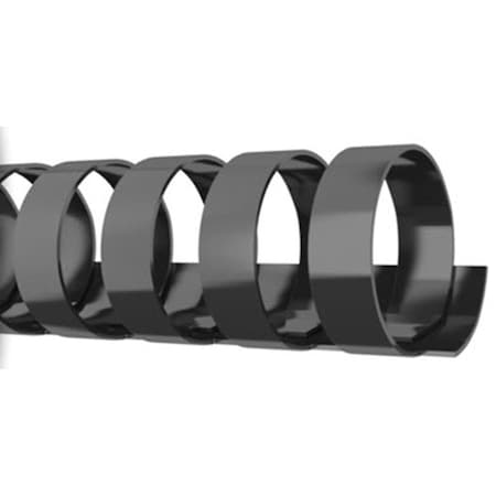 Sircle SircleBind Plastic Combs- 1-1/4" Black, 100PK 71140B