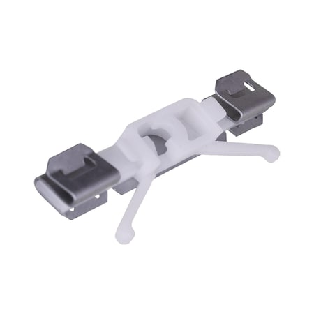 Auveco Volvo Windshield Moulding Clip, Metal And White Nylon, 10PK 22137