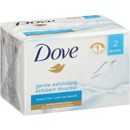 Dove Gentle Exfoliating Beauty Bar Soap, 7.5 Ounce, 24PK 61328