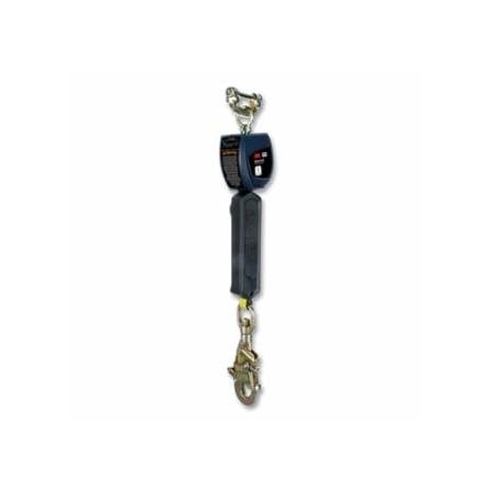 Dbi-Sala Nano-Lok, Self Retracting Lifeline, 6 ft, Web, Single Pin Top Connector, Carabiner, 420 lb,  098-3100523