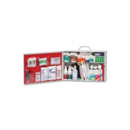 Medi-First First Aid Kit, Two-Shelf ANSI-B Cabinet for Home or Small Business Settings, Metal 899-756ANSI