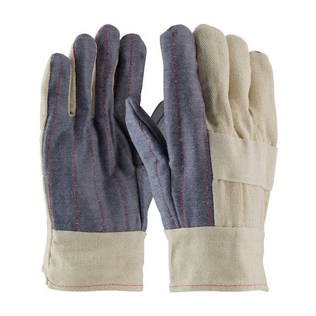 Pip Premium Grade Hot Mill Glove with Three-Layers of Cotton Canvas and Denim Palm, 34 oz, 12PK 11817