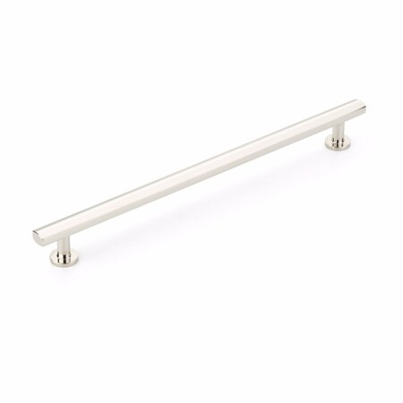 Schaub 10in Center to Center Heathrow Cabinet Pull Polished Nickel Finish 562-PN