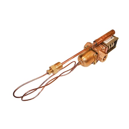 Johnson Controls Valve 75/135F 2Cap 11/16"X3-1/4"Blb V47AB-24