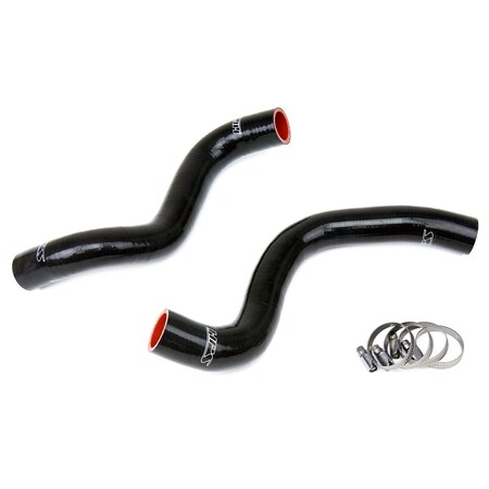 Hps Performance High Temp Reinforced Silicone Radiator Coolant Hose Kit, Black,  57-1269-BLK