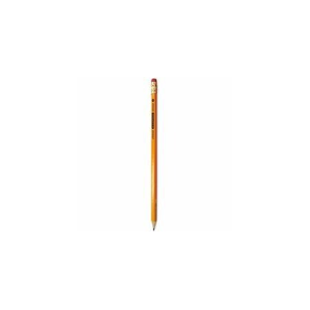 Universal Deluxe Blackstonian Pencil, HB (#2), Black Lead, Yellow Barrel, 12PK UNV55520