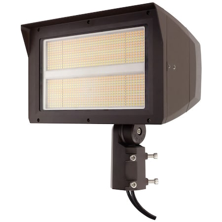 Maxlite SLIM FLOOD, LOW EPA, 300W/280W/260W, WIDE, WATTAGE/CCT SELECTABLE, BRONZE MSF300EUW-WCSBKCBPR7