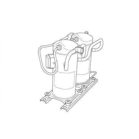 Copeland 230v3ph 164000btuR410TandComp ZPT166KCE-TF5-950