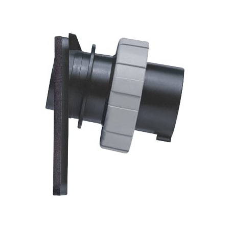 Leviton Industrial Grade Inlet, Watertight, 30 Amp, 347/600 Volt 3-Phase WYE 530B5W