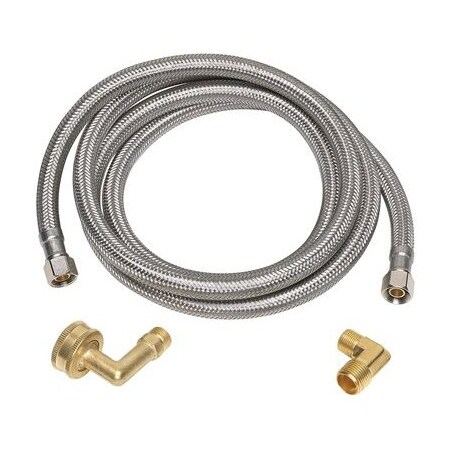 Homewerks 3/8x3/8ODx72 Dish Line 7223-72-38-6E