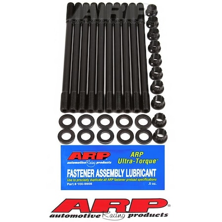 Arp For Use With Honda, 12 Point Nuts With Undercut Studs, Black Oxide, Chrome Moly 208-4306