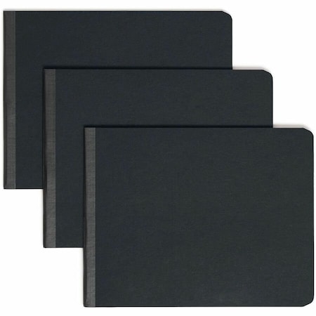 Smead Hinge Pressboard Binder, 2" Cap, 2-3/4 C-C, 8-1/2"x11", BK SMD81124