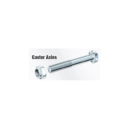 Hamilton Caster Axle Hex Head Cap Screw 1/2'' dia. 13 NC x 3-3/4'' L with Nut 320630